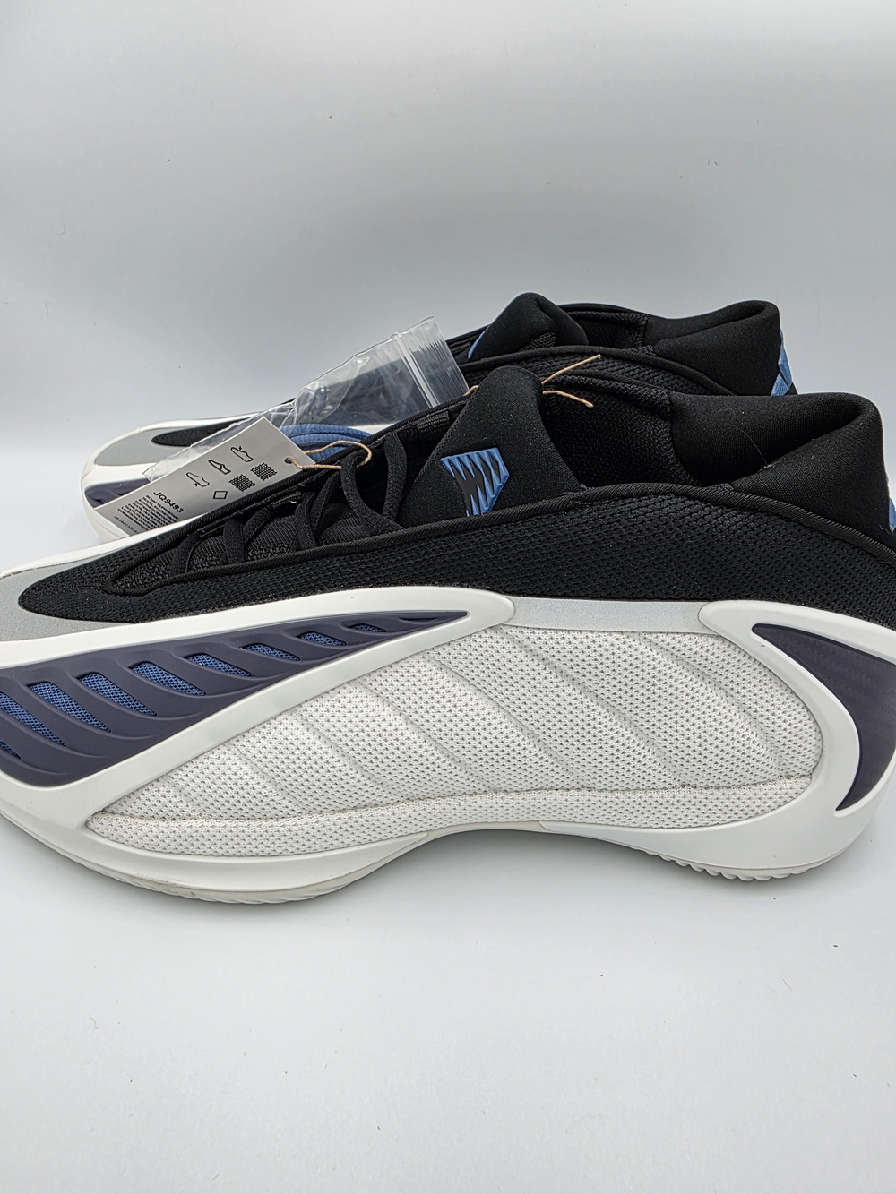 Anthony Edwards 2 Basketball Shoes With Black And White Laces-Mens 10/Womens 11 - Picture 3 of 9